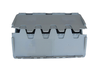 D型穿鐵絲翻蓋物流箱 D型穿鐵絲翻蓋物流箱